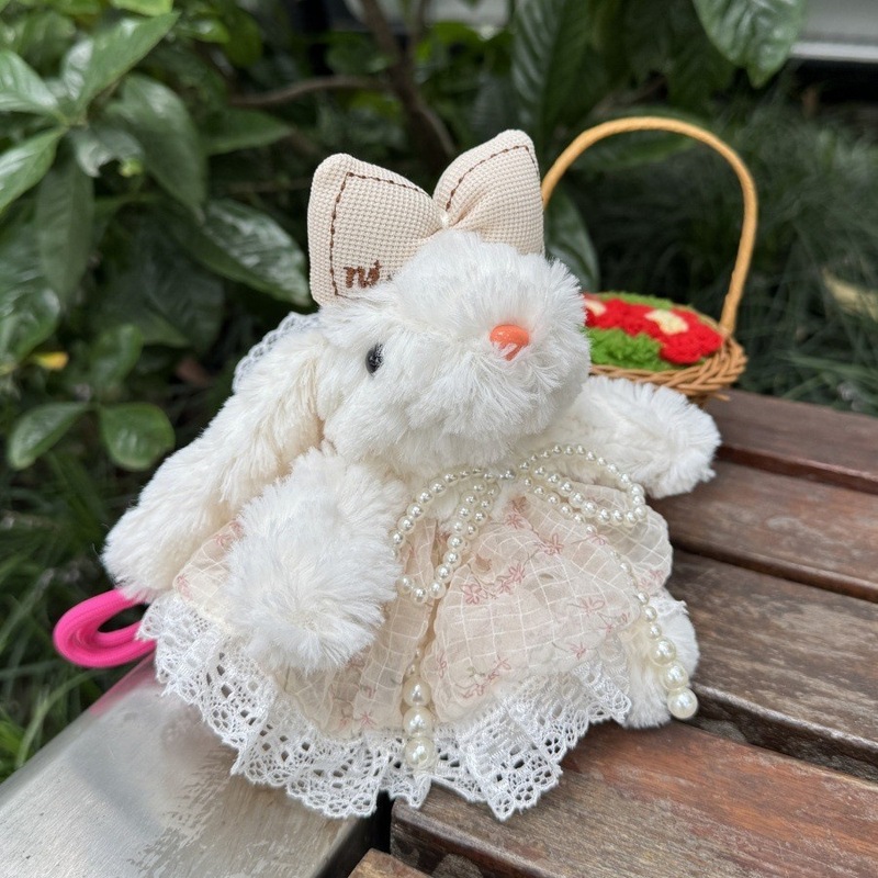クリエイティブでかわいい垂れ耳ボニーウサギのドレスアップDIY大きなスカート超妖精垂れ耳ウサギのぬいぐるみ吊り下げ装飾品クロスボーダー用|undefined
