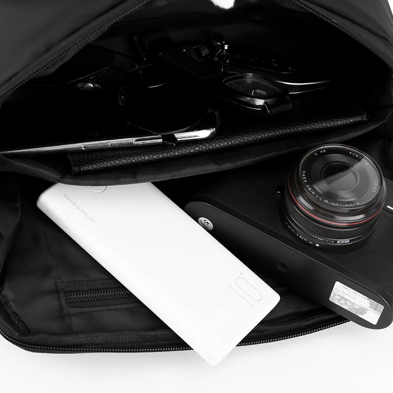 Wepower nuevo bolso de pecho de los hombres moda casual bolsa de cintura de gran capacidad multifuncional bolsa de mensajero del hombro al aire libre