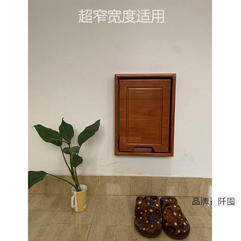 Mini shoe stool wall folding wall hanging shoe stool hanging wall…