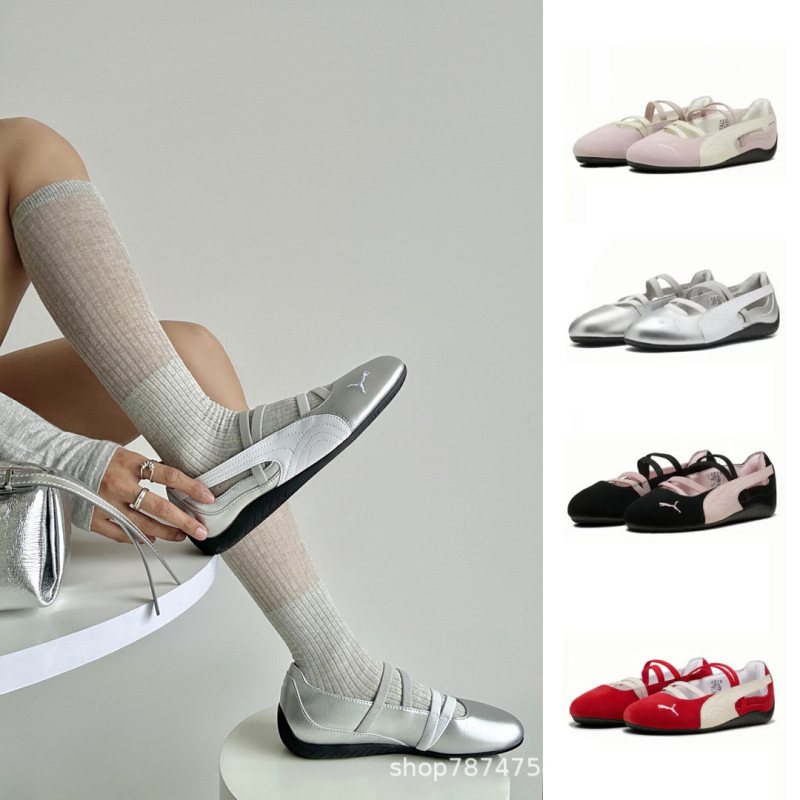 Putian High-End Replica Pm Mary Jane Ballet Shoes Speedcat Logo Slip-On Flat Casual Shoes Putian High-End Replica Pm Mary Jane Ballet Shoes Speedcat Logo Slip-On Flat Casual Shoes