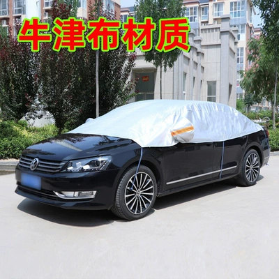Car clothing, Protection, Rain Protection, Hail Protection, New - half-cover-thickened-oxford-style-half-cover-suitable-for-sedans