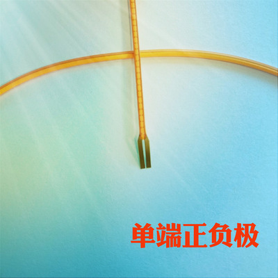 Direct selling Flexible low pressure 118mm Single ended positive and negative poles LED Filament DC3v cob Soft filament Soft light