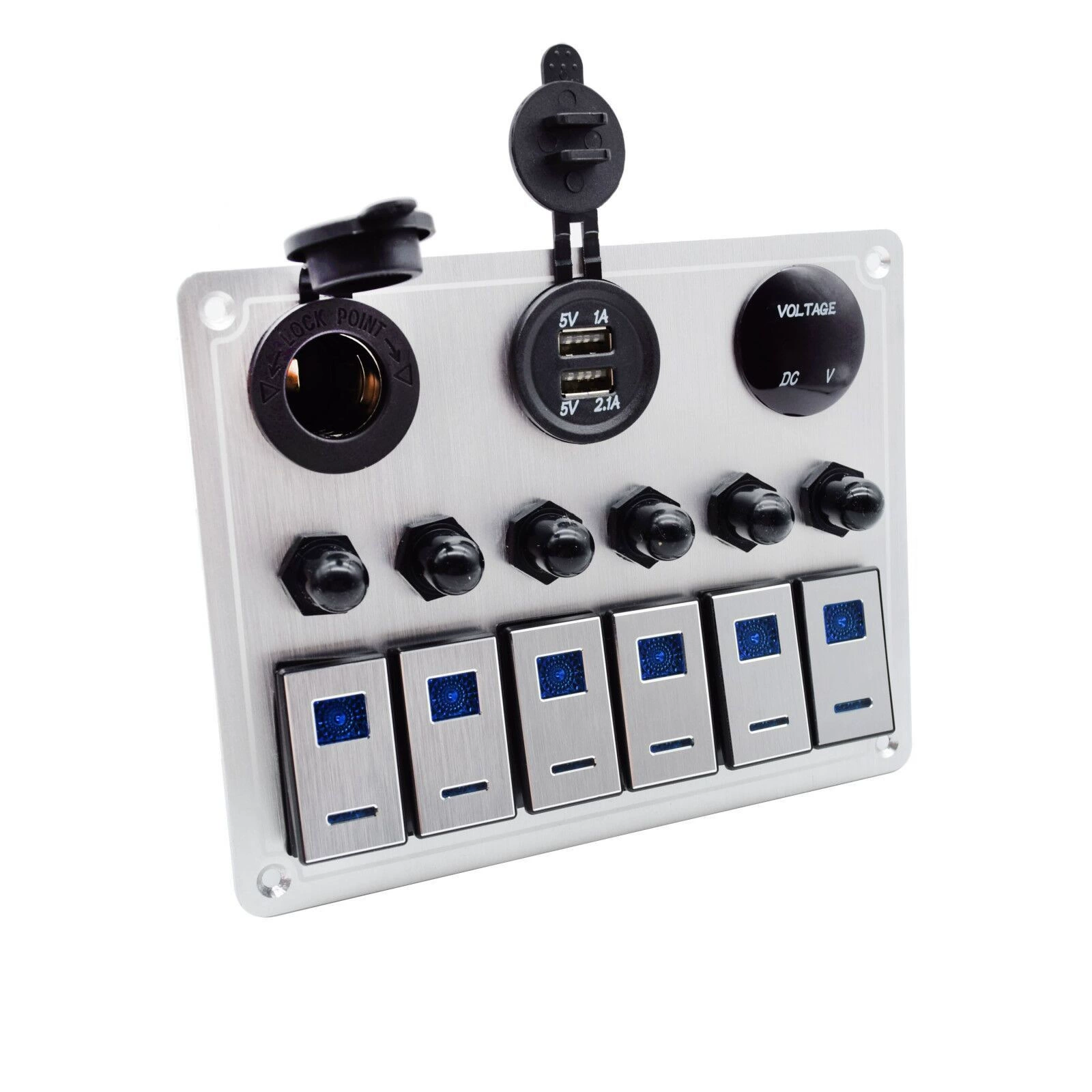 RV, metal yacht, switch key, protective light panel, car and boat