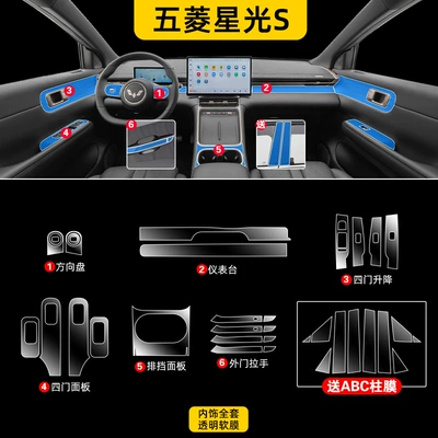 Decoration Accessories, Modification Parts, Car interior film - starlight-s-complete-set-excluding-screen-hydrogel-film