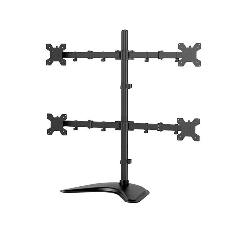 Monitor stand four screen lifting base s...