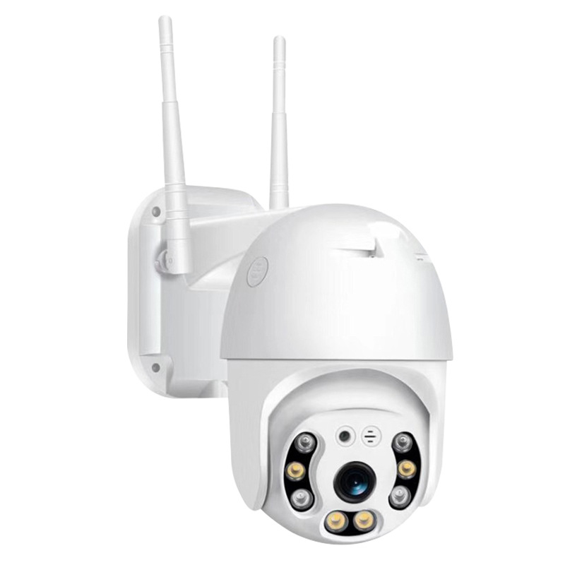 监控摄像头户外无需网络夜视高清球机监控器无线wifi360度全景