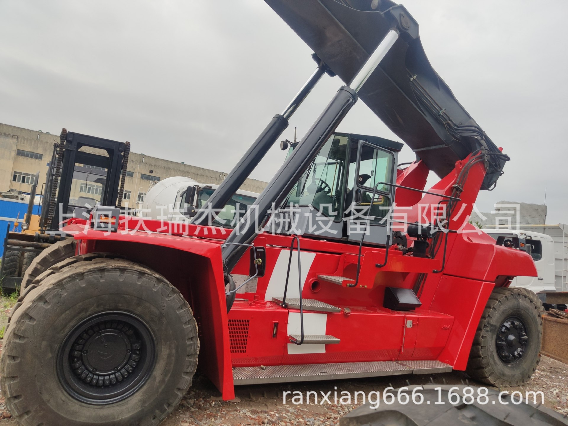 二手卡尔玛正面吊Kalmar DRF450  卡尔玛45吨集装箱叉车