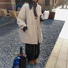 【自留推荐】进口青根貂立领羽绒服女鹅绒巴恩风海宁皮草秋冬外套