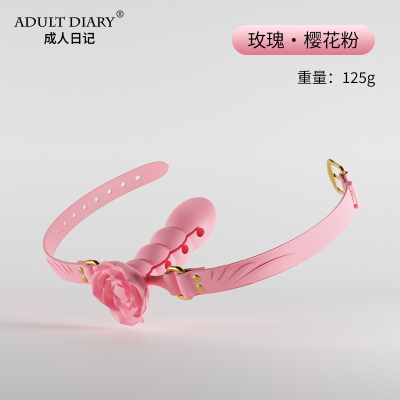 Sm多段の口球の深い喉の口栓はバラの花の口栓を鍛えます。