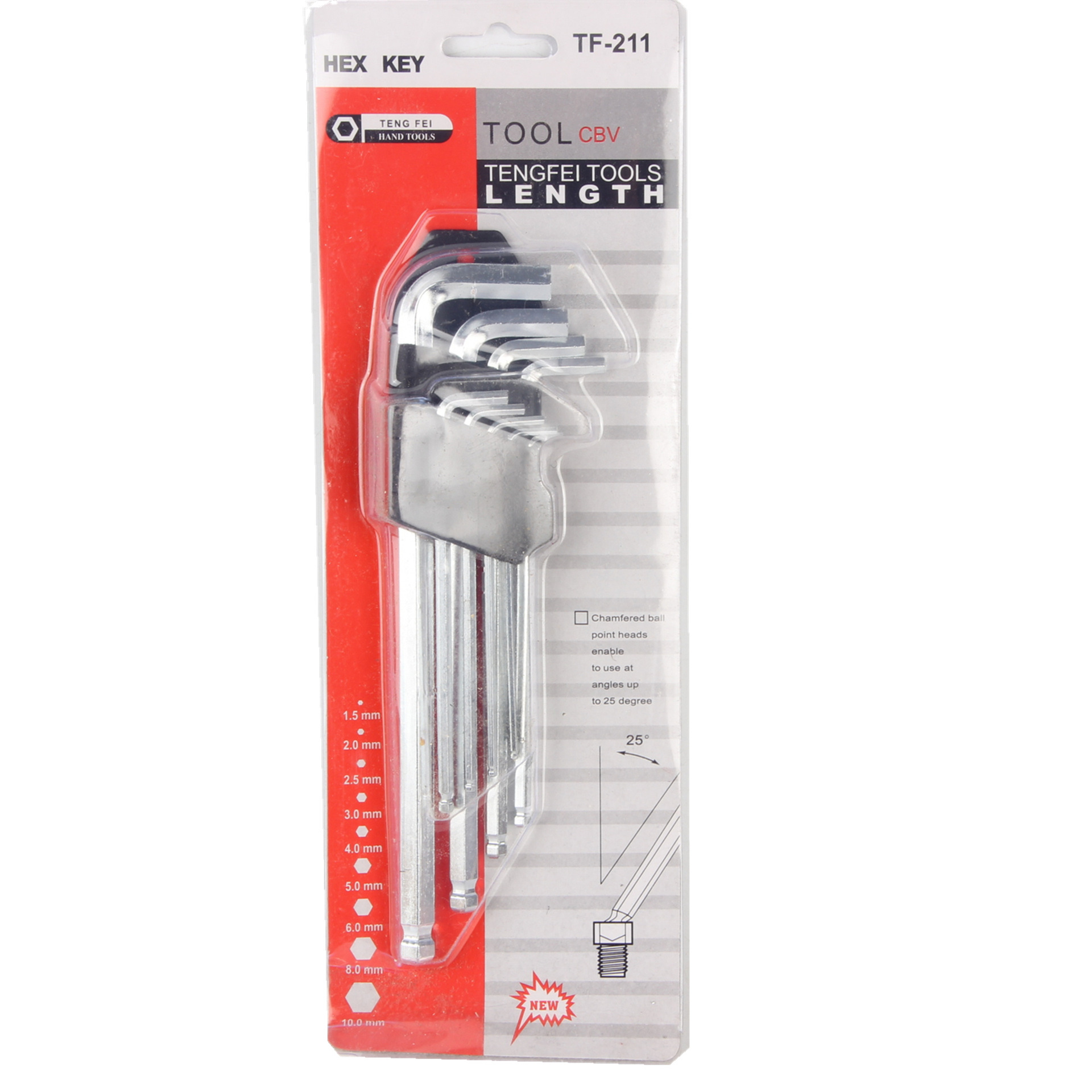 加长内六角九件套 10元店日用百货货源批发 十元地摊模式配货加盟