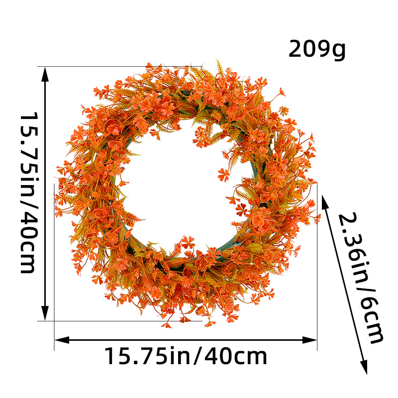 Guirnalda de Plantas Artificiales Love Spring de Hong Kong, Decoración Colgante, Guirnalda Decorativa Navideña de Amazon, Accesorios de Fotografía para Exteriores, en Existencia