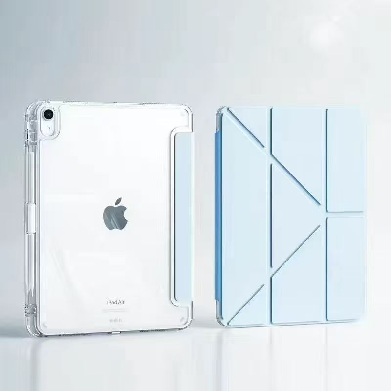 iPad11タブレット保護ケース3+Y折高透明アクリルAir11Y折タブレットケースPro11磁気吸着ケースに適用|undefined
