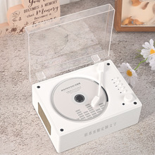 复古多功能cd播放机光盘碟片蓝牙音响唱片机生日礼物源头跨境工厂