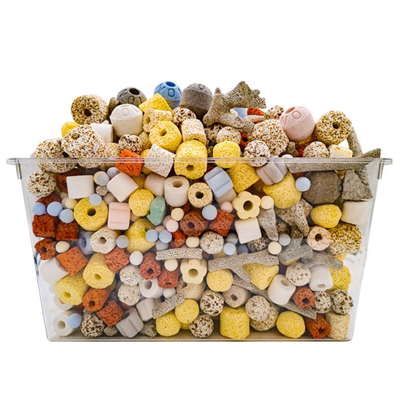 鱼缸新款过滤材料培菌纳米细菌屋球蛋糕棉水族箱全套混合过滤滤材