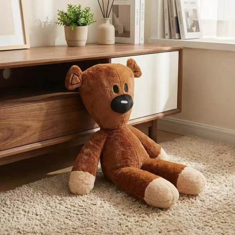 Authentic Mr. Bean Plush Toy Teddy Bear Mr. Bean Doll Tiktok Big-Sized Bear Toy Children's Day Gift