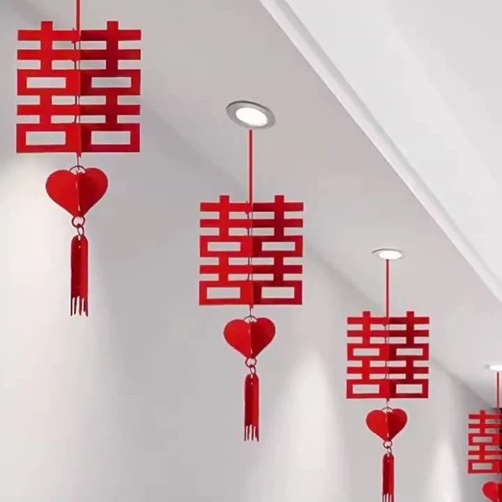 Трехмерные свадебные украшения утолщенные свадебные комнаты