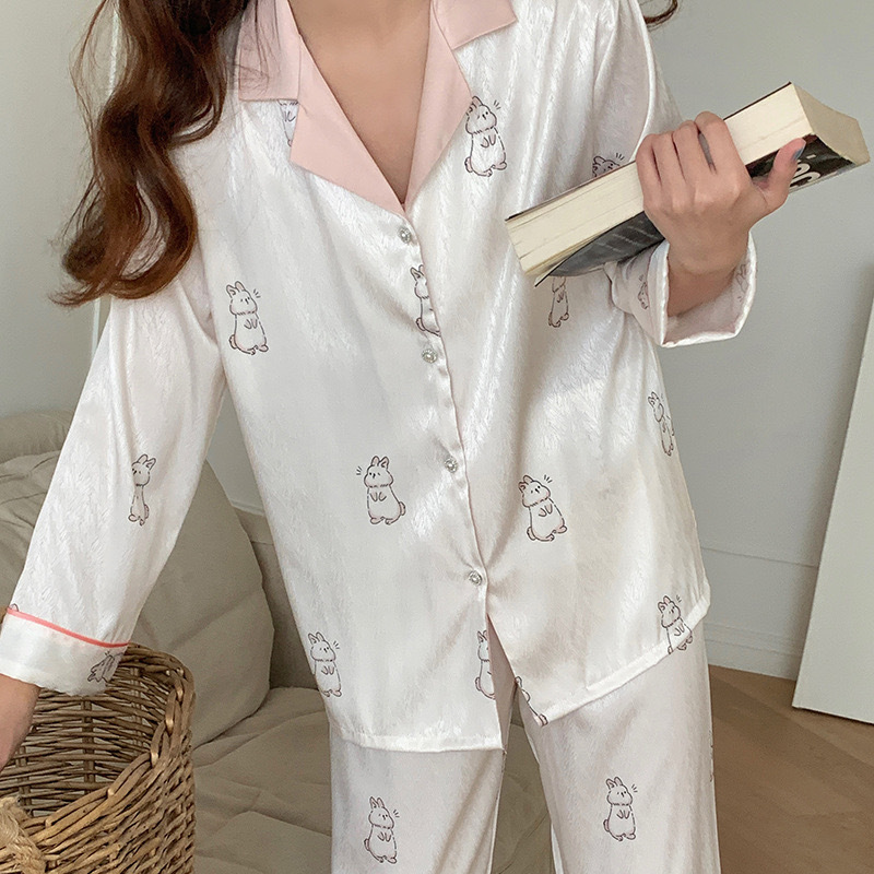 257#핑크래빗 [긴팔슈트]