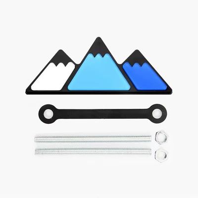 Car logo, Toyota Tacoma 4Runner Tundra - china-net-standard-snow-mountain-blue