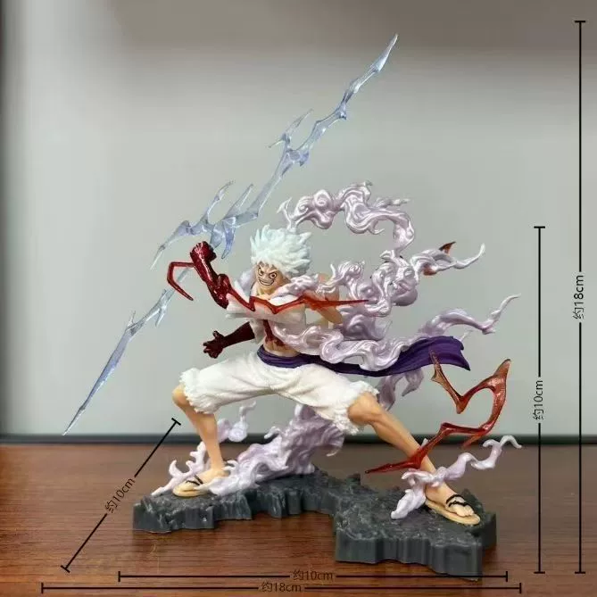 One Piece Thundertel пять ступенек Ники ручной модели статуи украшения игрушки оптом