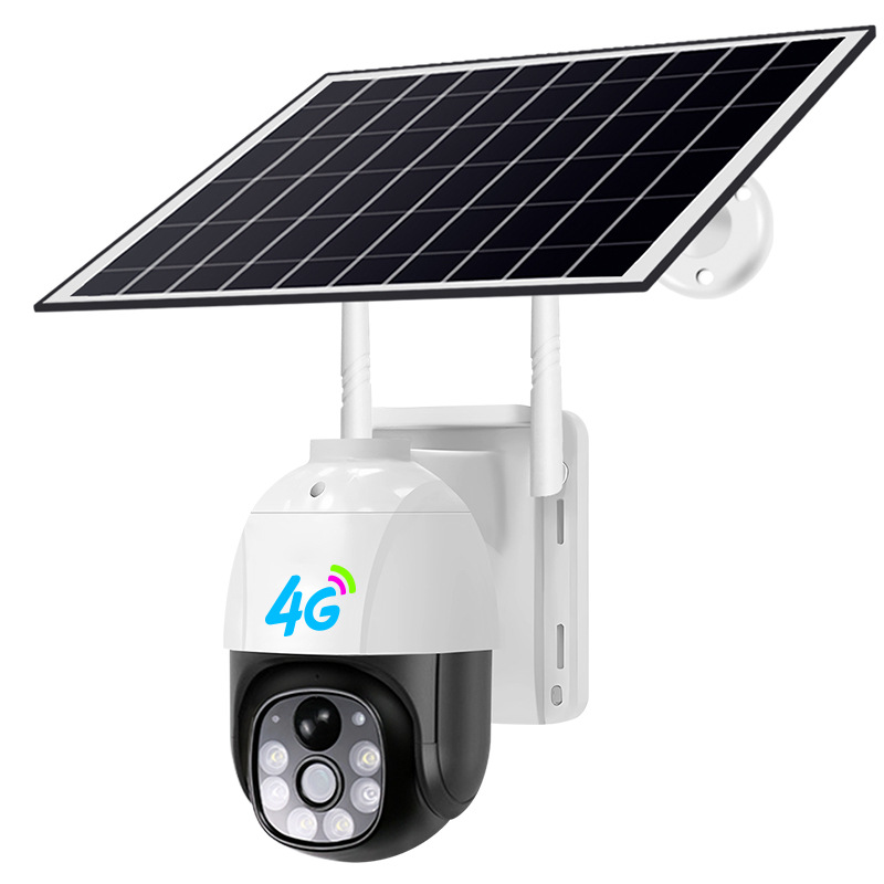 V380 carga solar 4G monitoreo celular inalámbrico intercomunicador remoto inteligente cámara impermeable al aire libre de baja potencia