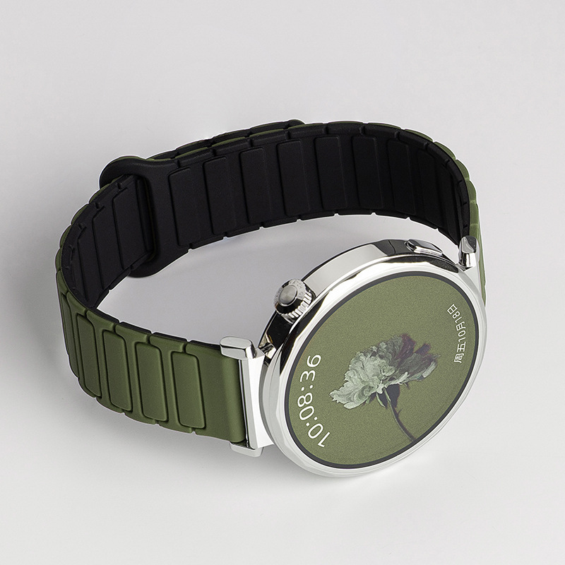 外国貿易に適した Huawei gt5 ウォッチ watchgt4 レディース watch4pro シリコン磁気吸引同じスタイルの高級時計ストラップ|undefined