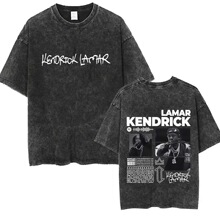 Washed Vintage Rapper Kendrick Lamar The Not Like Us T Shirt