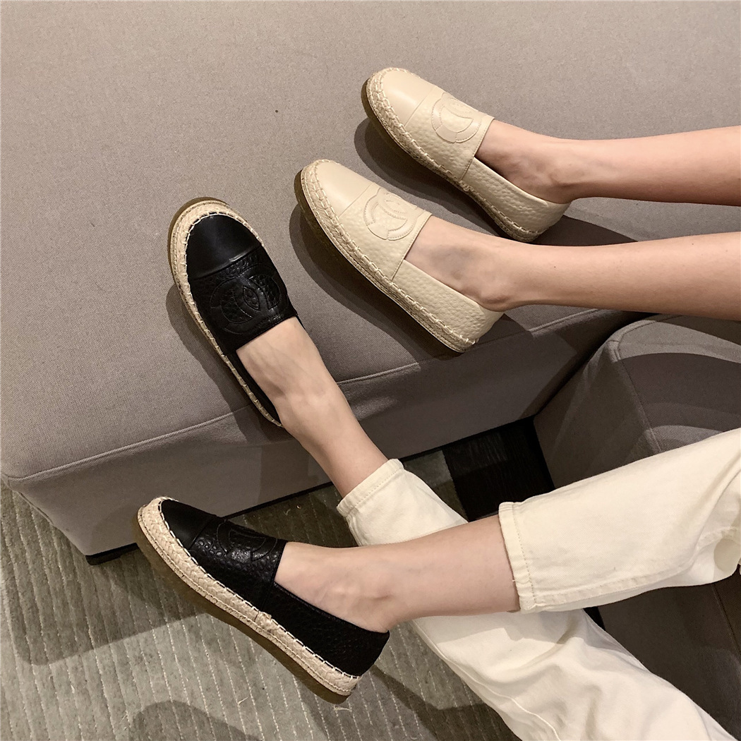 flat casual soft sole small leather shoes  NSHU33853