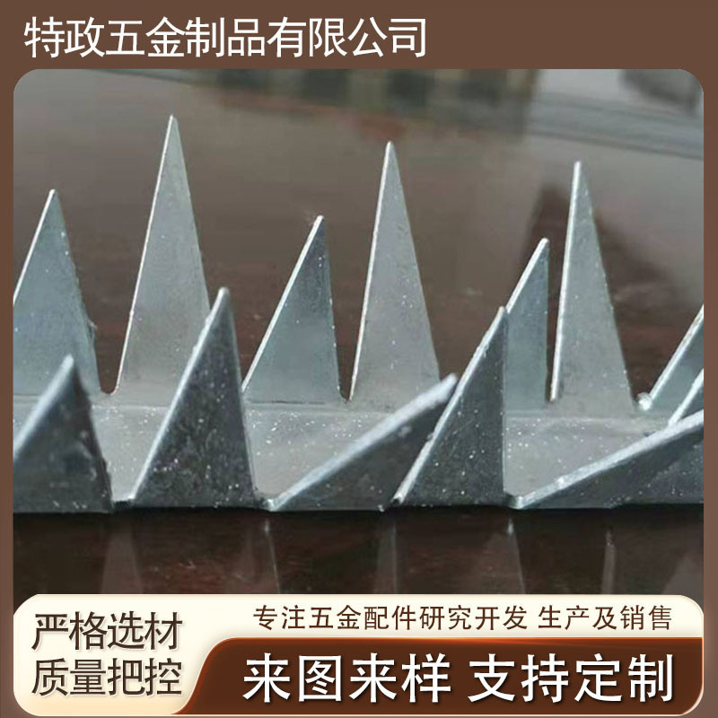 厂家现货供应热镀锌驱鸟刺钉 房子树木防鸟刺钉 田园果园防鸟刺钉