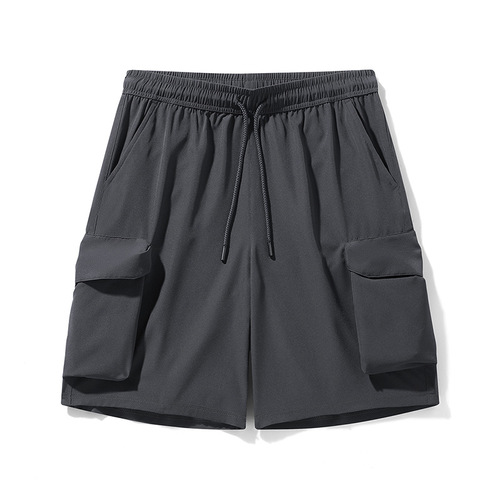 Elastic Summer Five-Piece Shorts Summer Thin Casual Shorts for Men Loose Work Shorts for Men