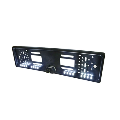 view license plate frame 4 – Vehicle camera - european-frame-4-lights-16led-lights