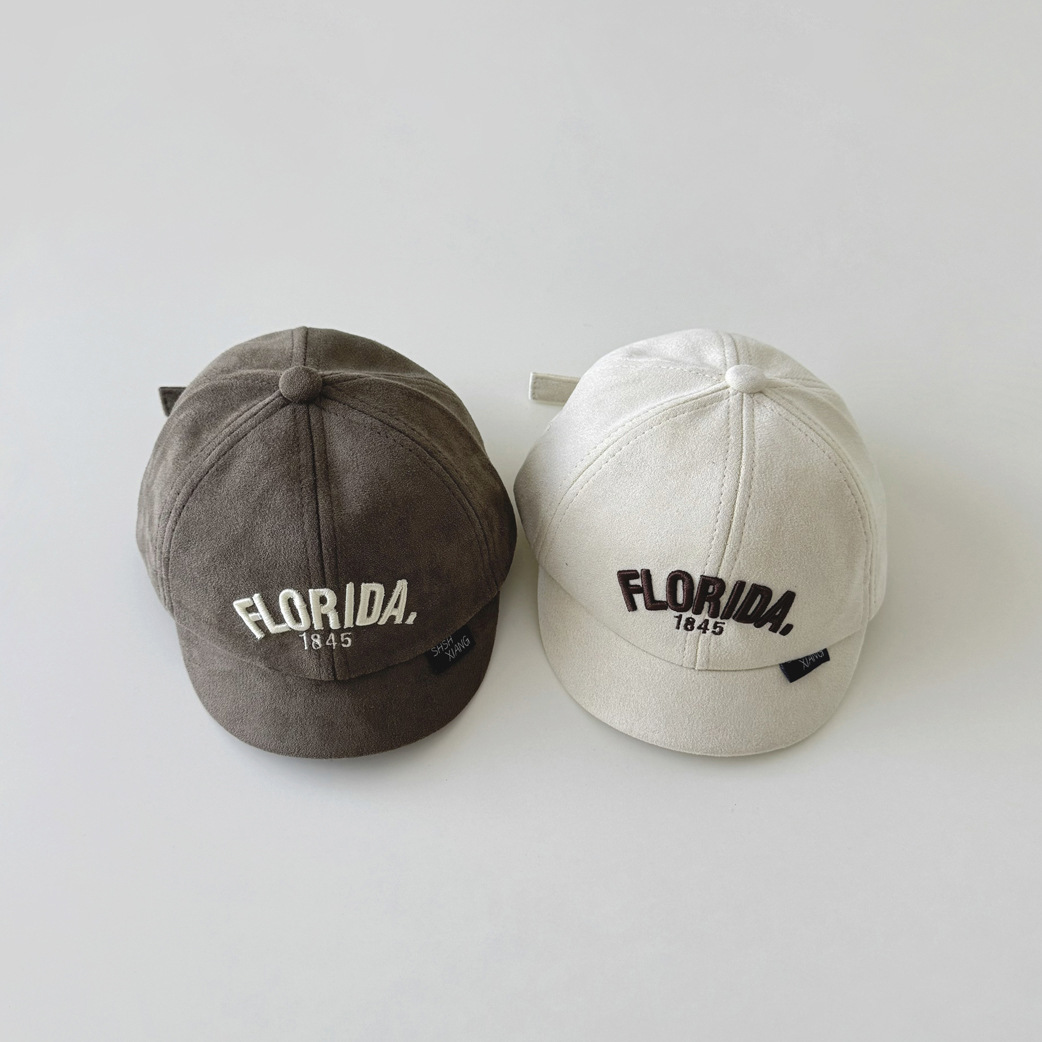 Unisex Baby καπέλο αλφάβητο που ταιριάζει με παιδικό καπέλο μπέιζμπολ_voghion.com