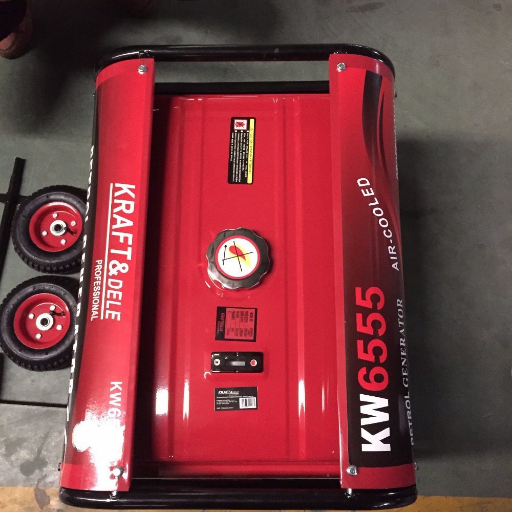 外贸出口汽油发电机5/6/7KW发电施工工程工地家庭备用大大功率