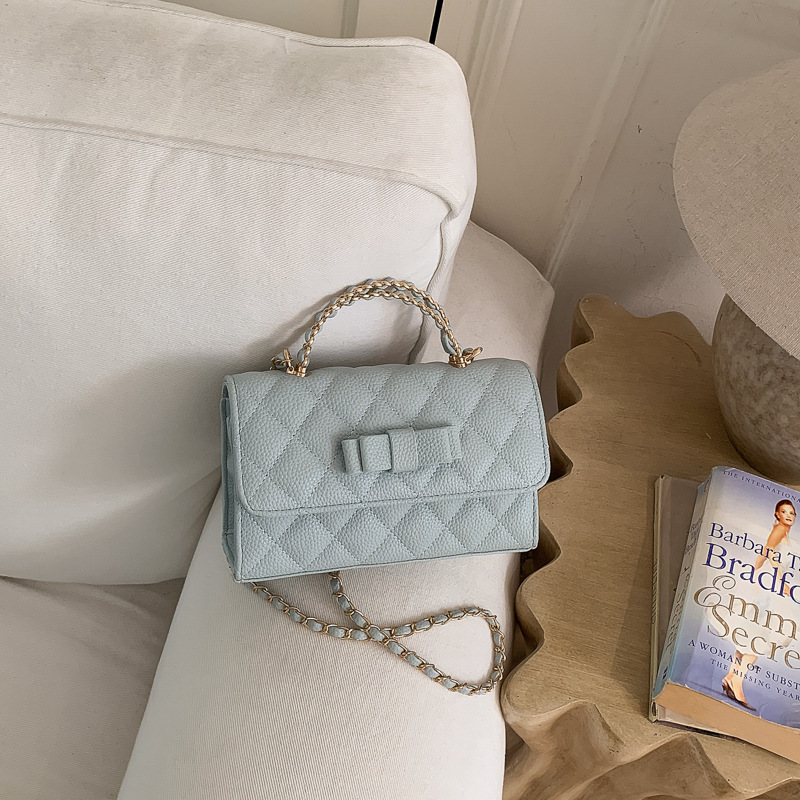 Bolso de mano de alta calidad para mujeres 2026 nuevo nicho de lujo ligero arco bolso cuadrado de textura cadena mochila de hombro