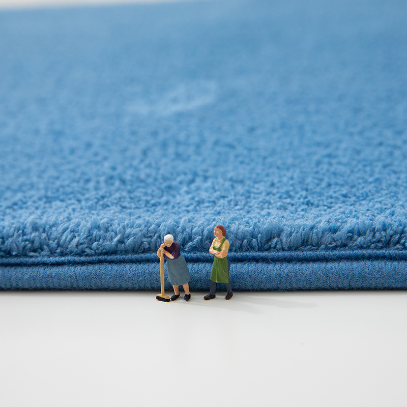 Cuarto de baño alfombra de piso absorbente felpa baño antideslizante resistente al desgaste alfombra de piso casa puerta de la cocina alfombra de baño