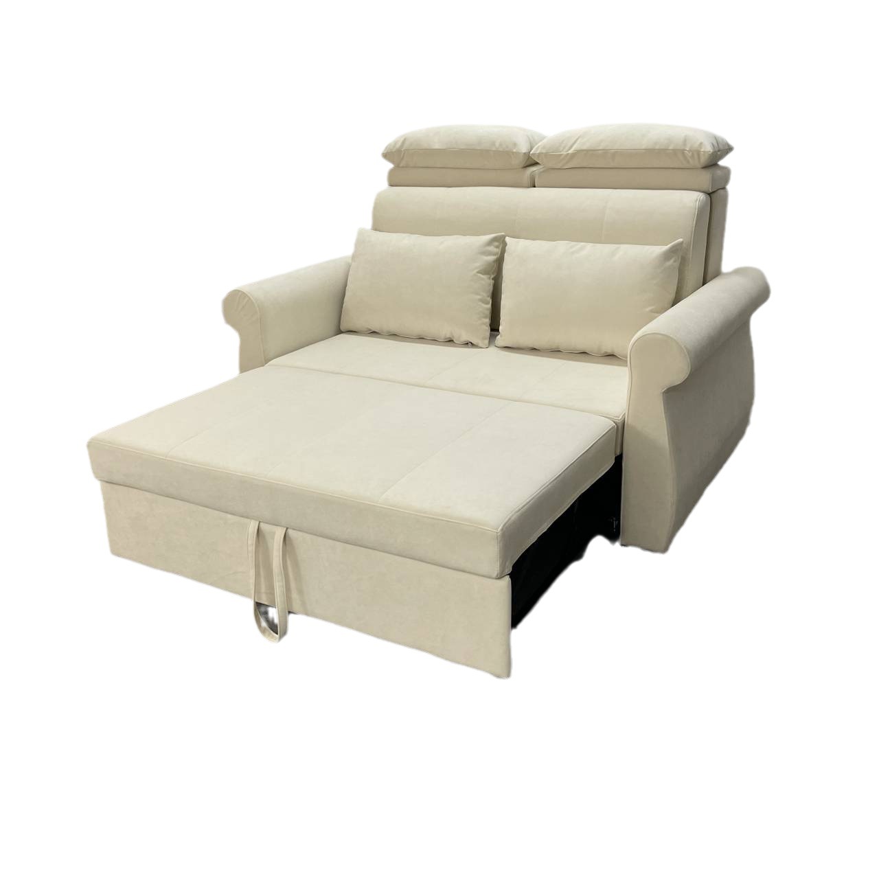 Sofá cama plegable 1.5m1.. 8 metros de casa pequeña cama plegable de látex para una sola persona tecnología de doble uso sofá cama