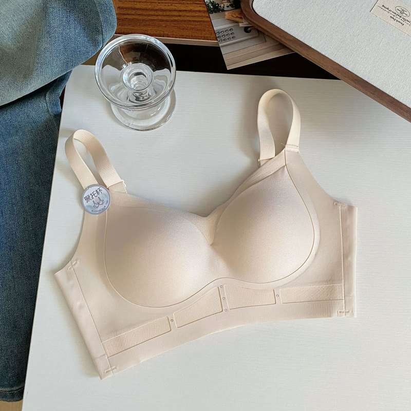 1572新款调整型托托杯无痕内衣女小熊显大超聚拢收副乳无钢圈文胸|undefined