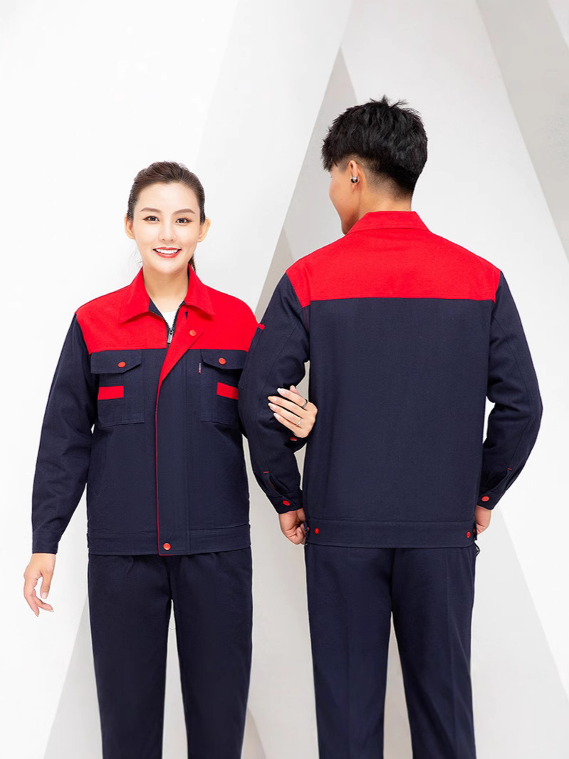 Algodón de verano manga larga y corta ropa de trabajo set hombre taller sudor absorción ropa de protección delgada chaqueta de soldadura transpirable resistente al desgaste