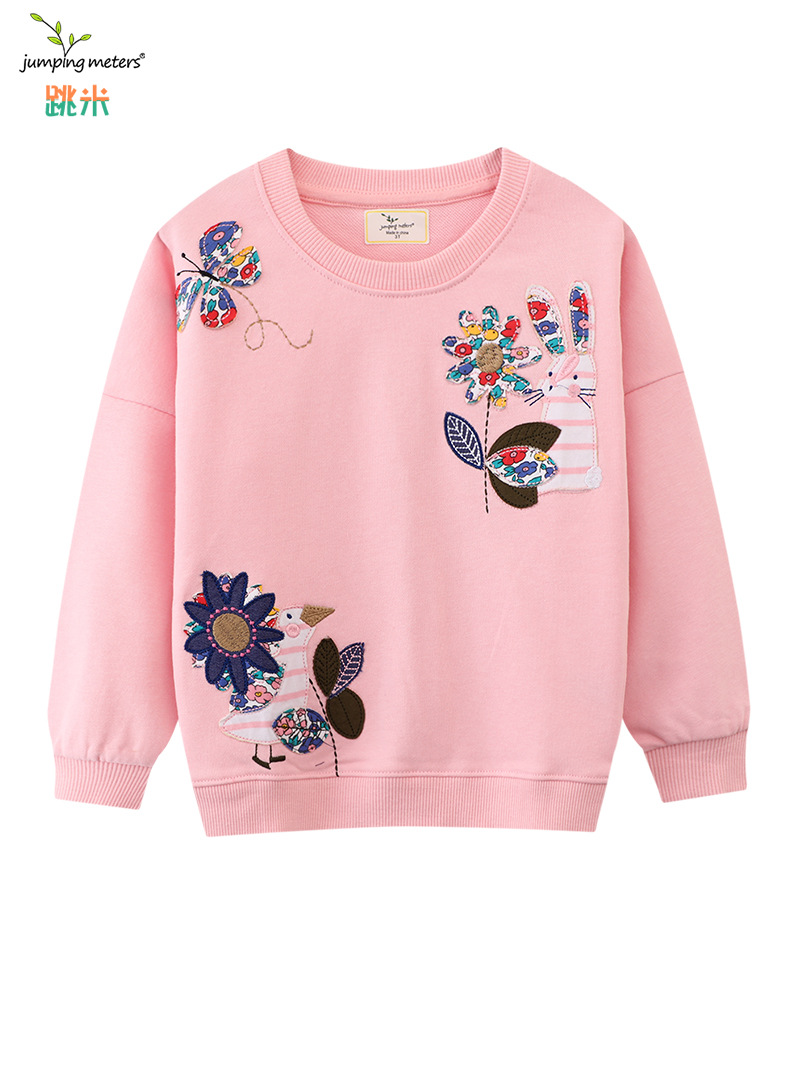 Sudaderas para niñas de primavera y otoño 2026, nueva ropa de otoño para niñas estilo europeo y americano, sudadera de manga larga con dibujos animados para niños, distribución de sudaderas.