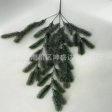 厂家批发仿真绿植5叉植雪大狗尾藤 家居装饰插花道具吊藤绿色盆栽