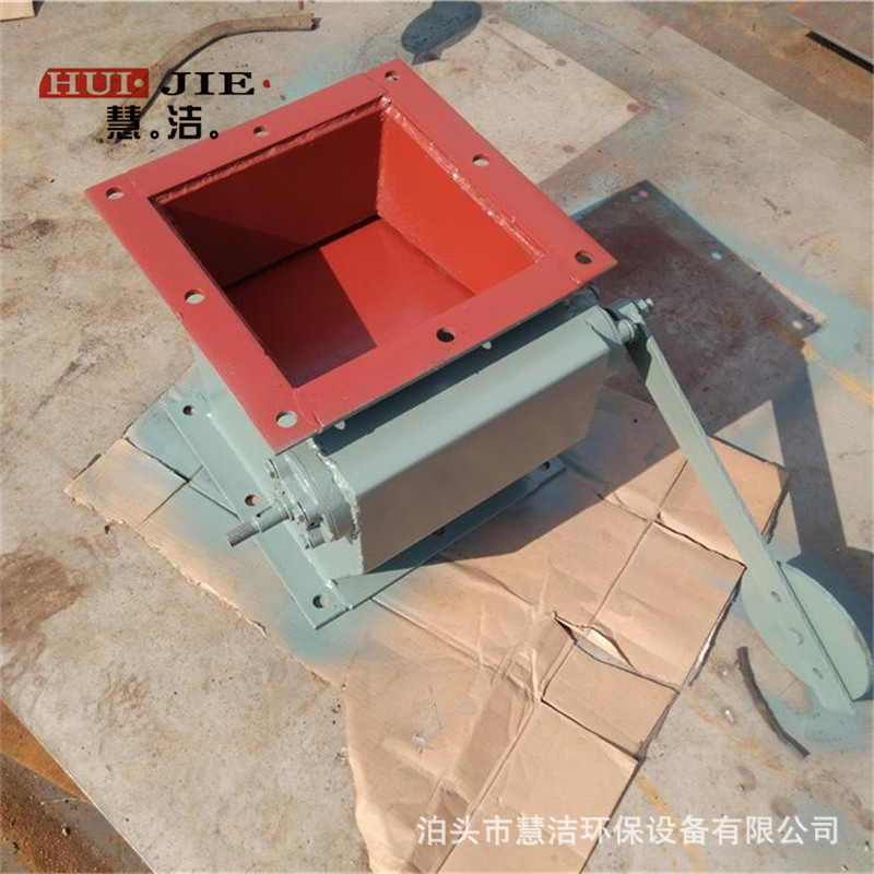 电动重锤翻板阀气动重锤式锁风阀重锤自落式卸料阀400*400翻板阀