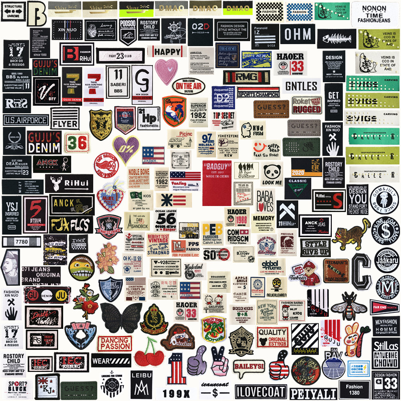 帽子裤子箱包娃衣宠物装成装童装服装辅料布标徽章商标配件2