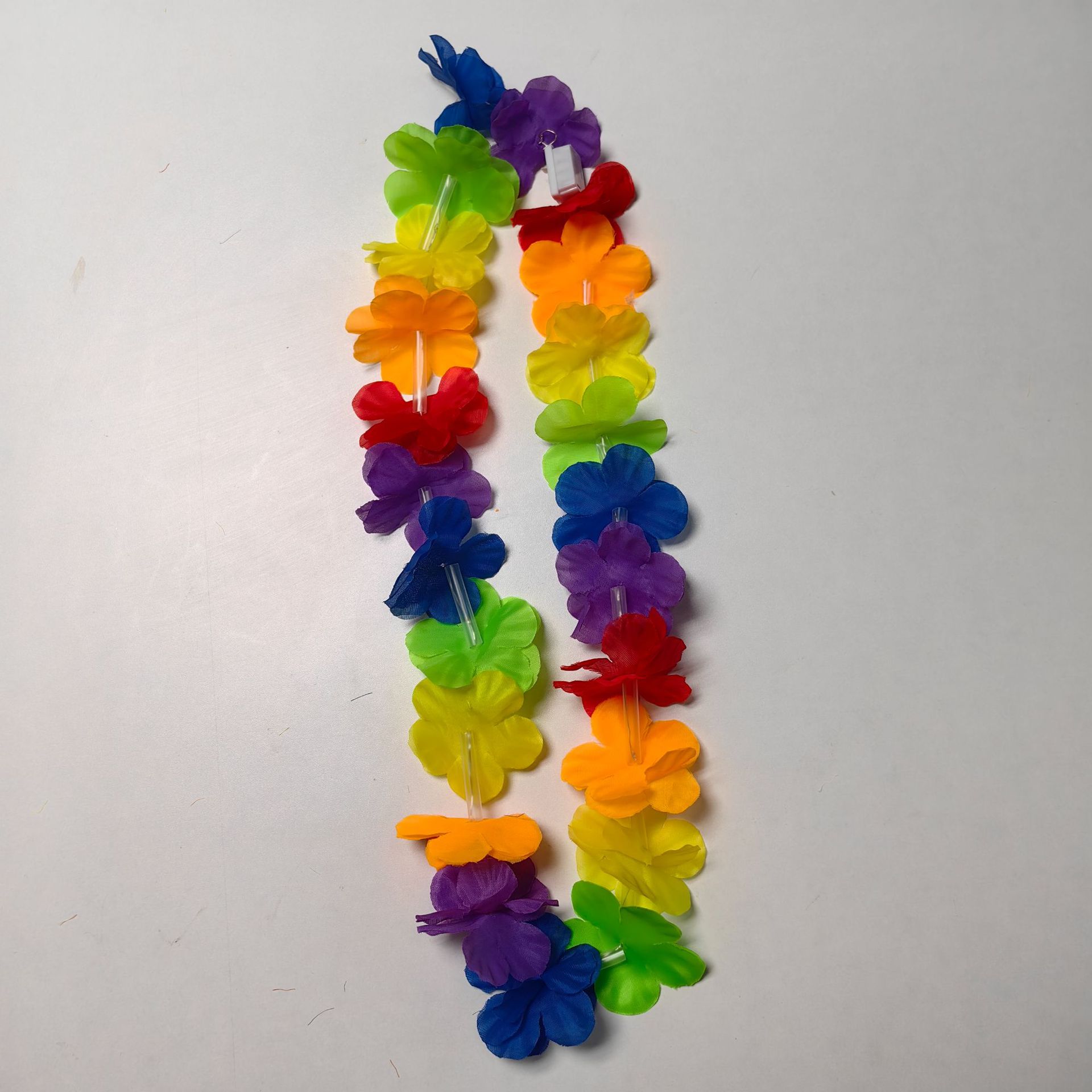 Fiesta festiva atmósfera decoración diseño de luces LED color guirlanda pétalos de diámetro 6.5 cm 10 luces 24 flores