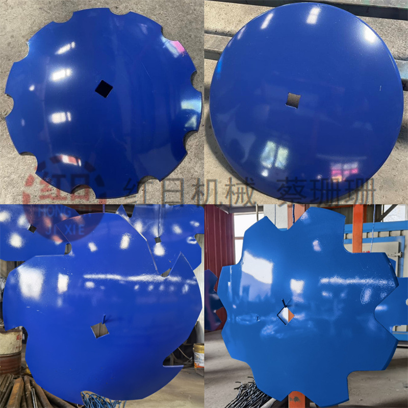 专业生产65锰弹簧缺口耙片犁片出口锰钢热处理,犁片