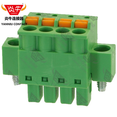 3.5mm炎牛连接器插拔式接线端子YN15EDGKDM/KF2EDG/FK-MCP1.5-STF
