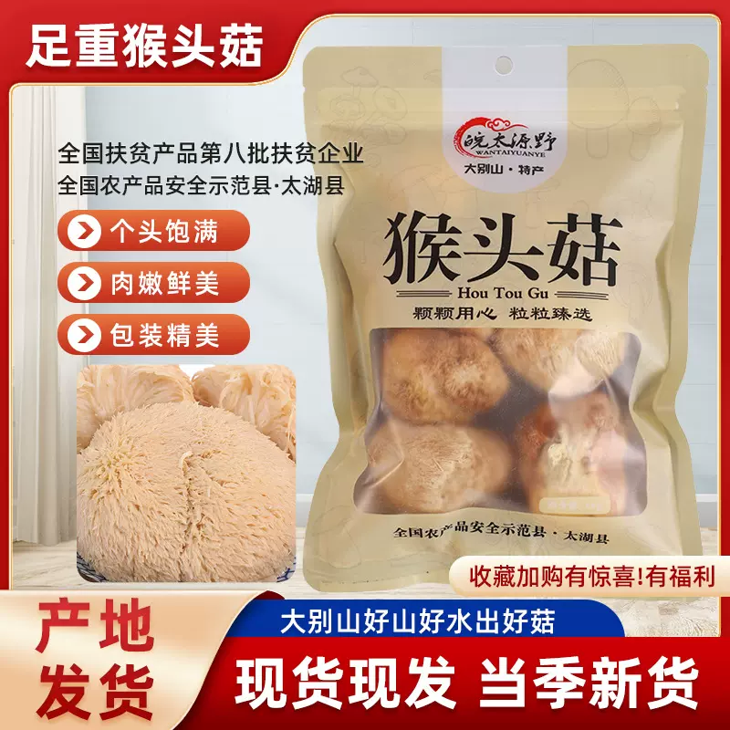 猴头菇干货厂家直供古田优质猴头菌煲汤食材酒店餐饮特产干货代发