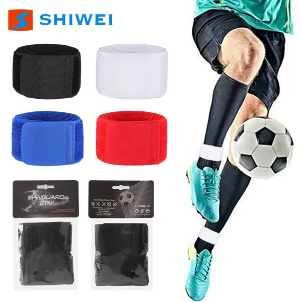 Shiwei nylon leg guard fixed belt football plug board strap adult children ankle guard bandage ankle guard customized