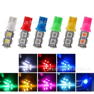 Car Led Bulb T10 5050 9Smd Led Width Light Instrument Light License Plate Light W5W Car Light
