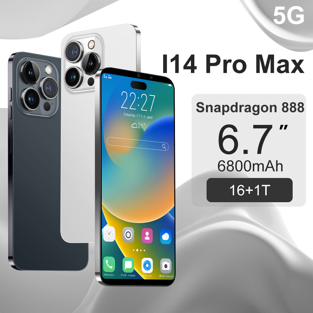 Смартфон i14 Pro Max 6.7" 16+1ТБ Android 13