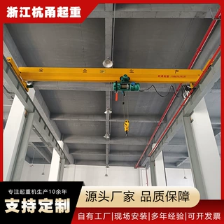 浙江厂家 电动单梁起重机 欧式行车 简易单梁 小型行吊