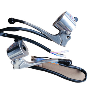 适用于老本田CG125 花猫 银猫 CGM125脚动左右把座手把开关总成